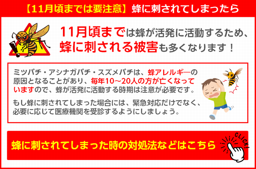 虫に刺されたら